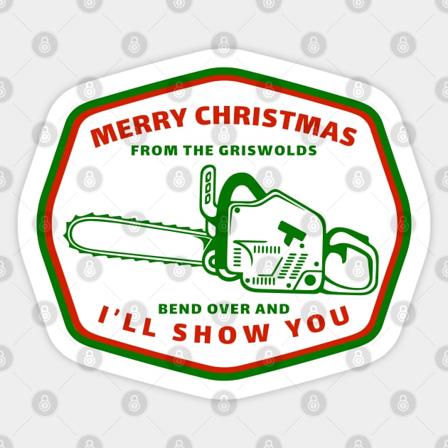 Good Old Fashioned Griswold Family Christmas Sticker by LocalZonly